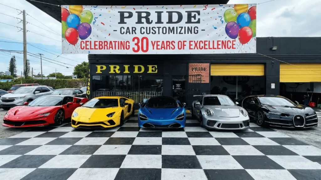Pride Customizing 30 Years of Excellence in Miami