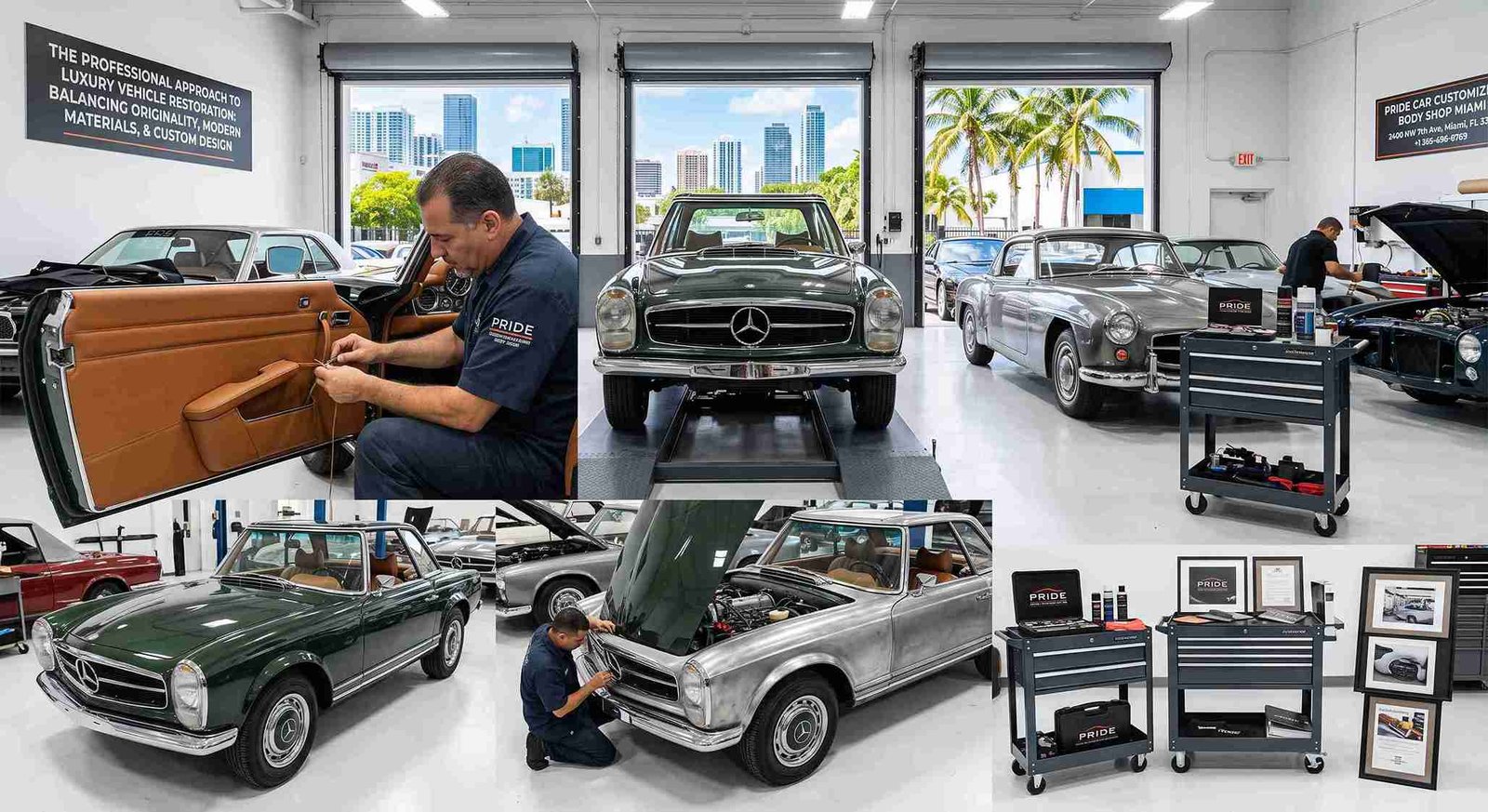The Professional Approach to Luxury Vehicle Restoration Balancing Originality, Modern Materials, and Custom Design
