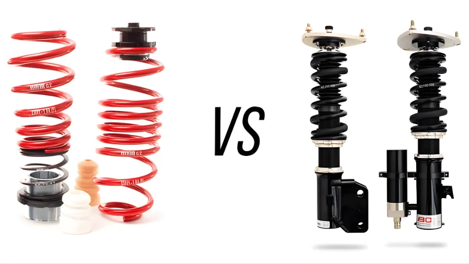 Suspension Upgrades Explained Lowering Springs vs Coilovers